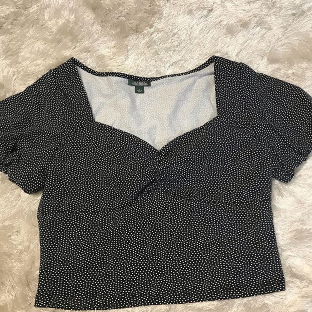 polka dot top